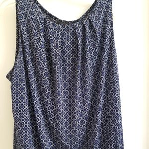 Plus Size Blue Blouse